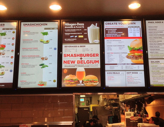 Digital Menus
